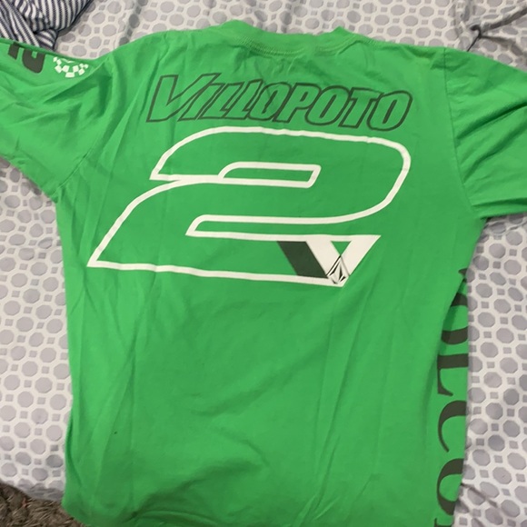 Volcom Green Long Sleeve Tee - Picture 2 of 2